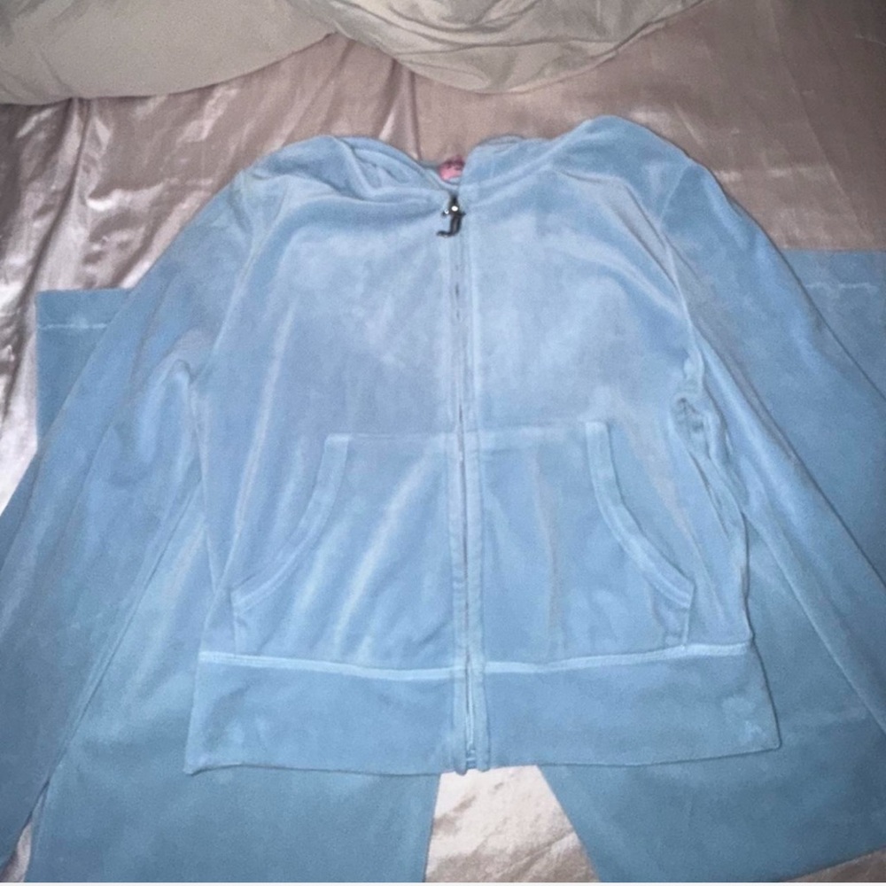 Juicy Couture Light Blue Track Pants & Joggers